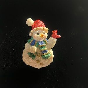 Vintage Snowman Pin